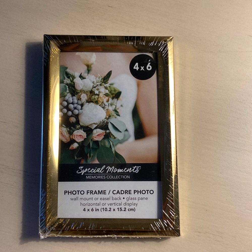 4x6 Gold Photo frame
